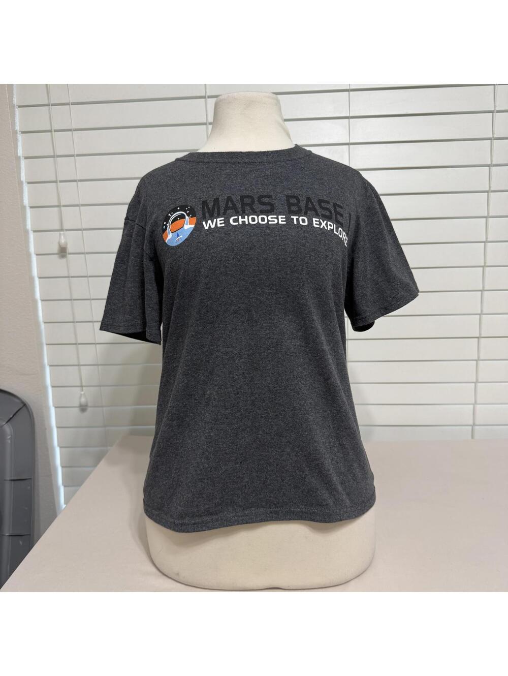 Kennedy Space Center Mars Base Graphic T-Shirt Kids Large